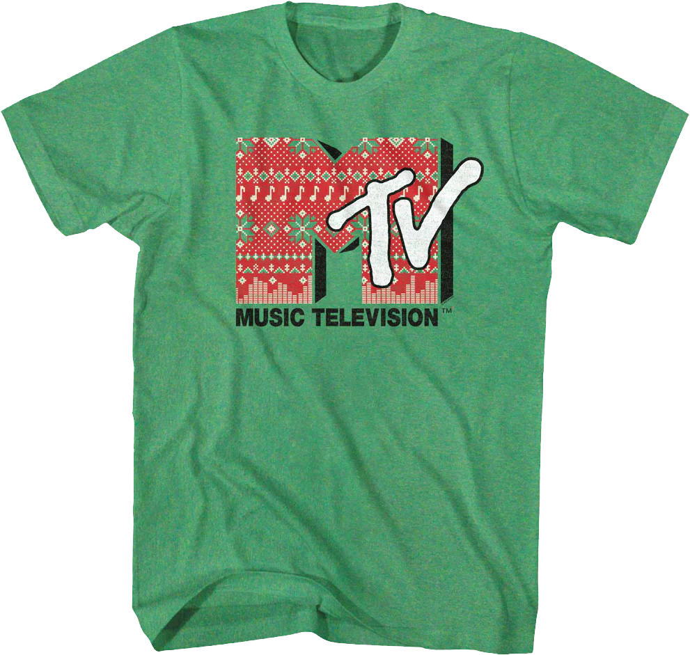 Christmas Sweater Logo MTV Shirt