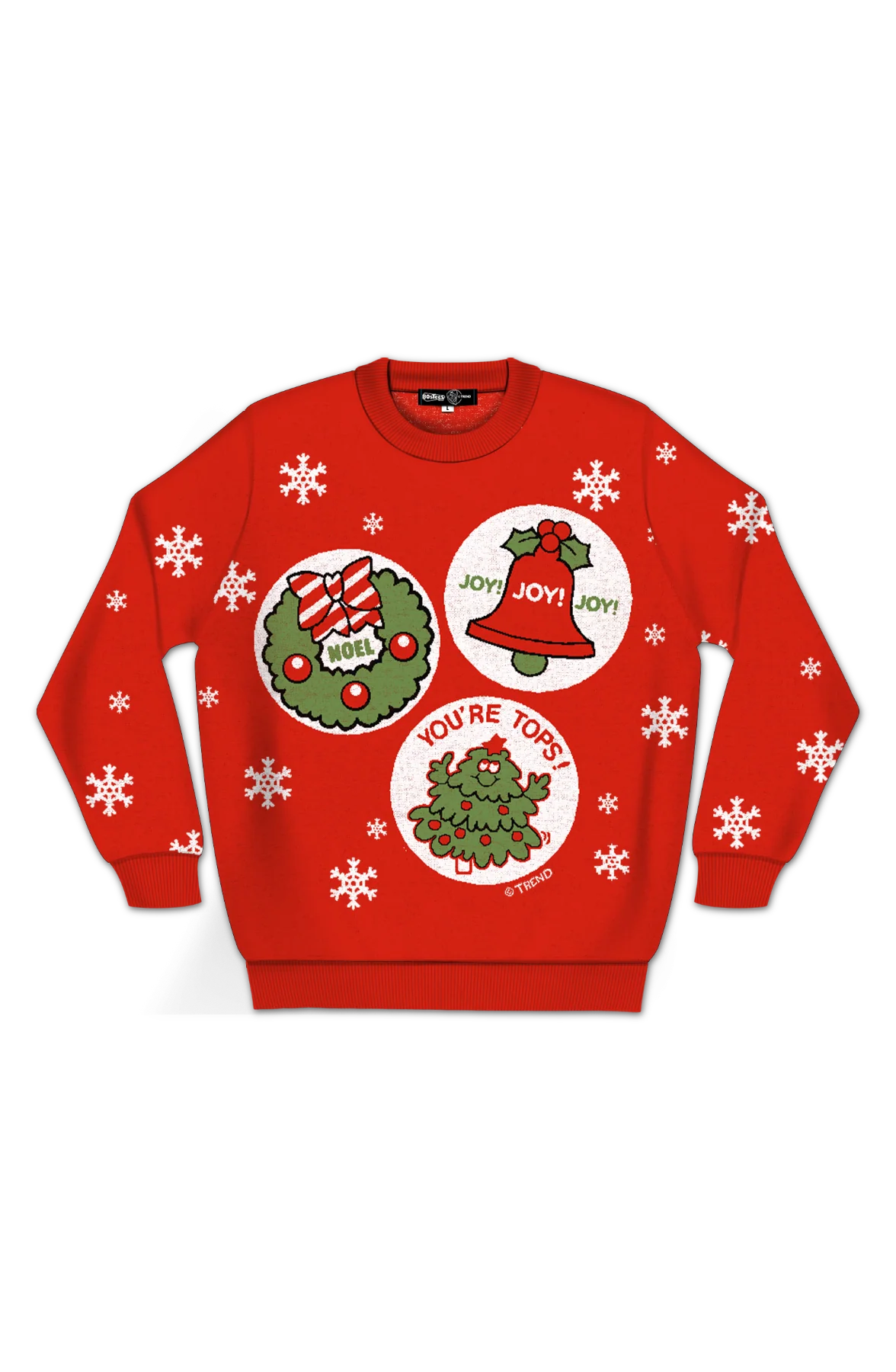 Christmas Trio Scratch N Sniff Knitted Sweater - Image 2