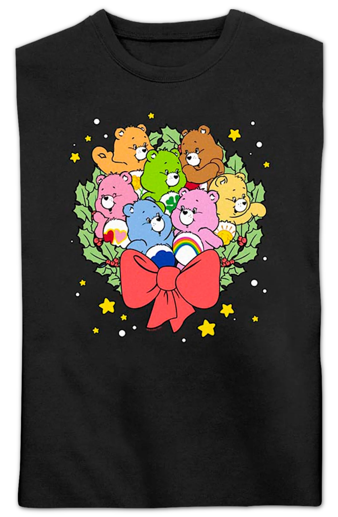 Christmas Wreath Care Bears Sweatshirt - Image 2