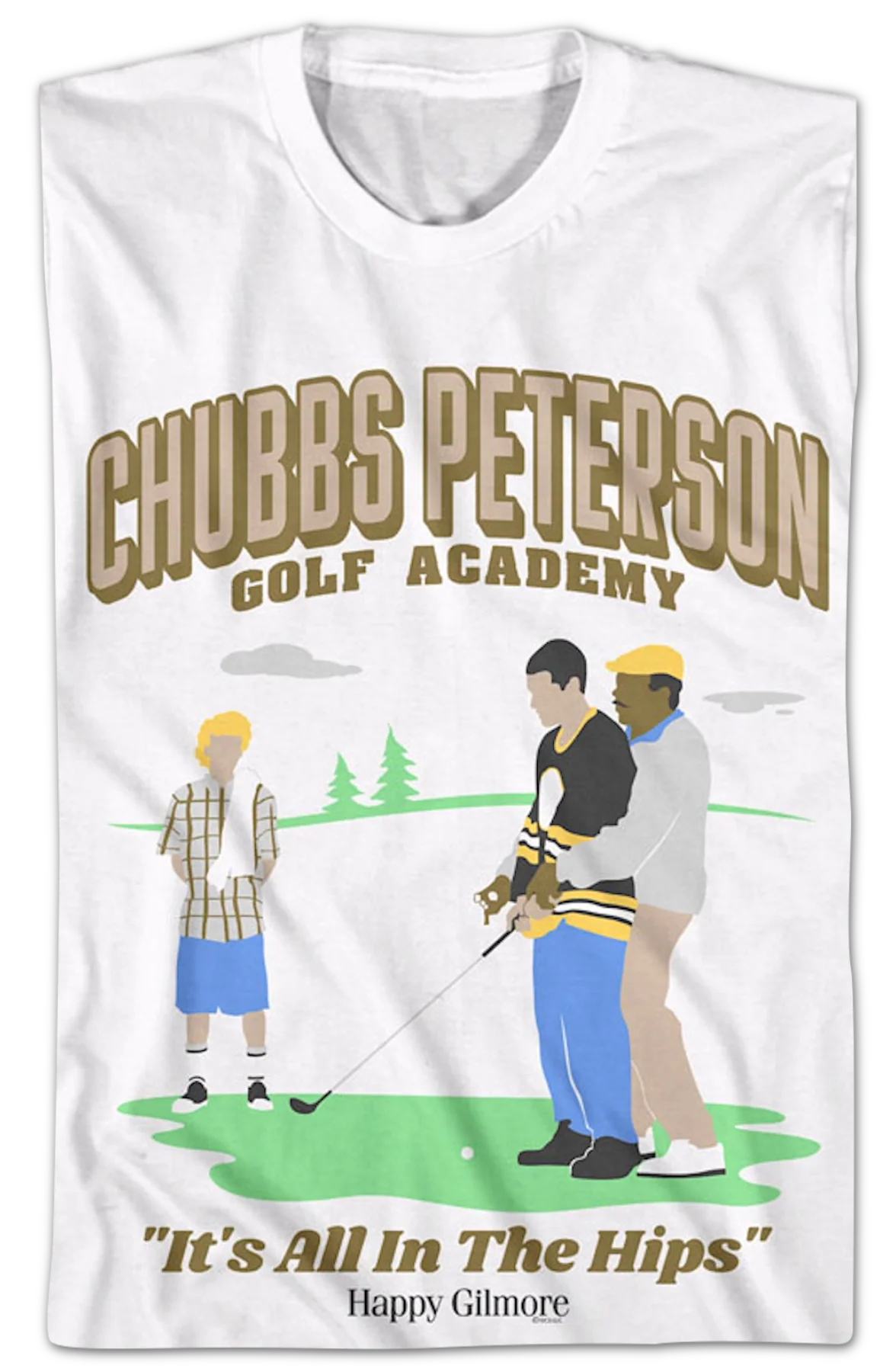 Chubbs Peterson Golf Academy Happy Gilmore T-Shirt - Image 2