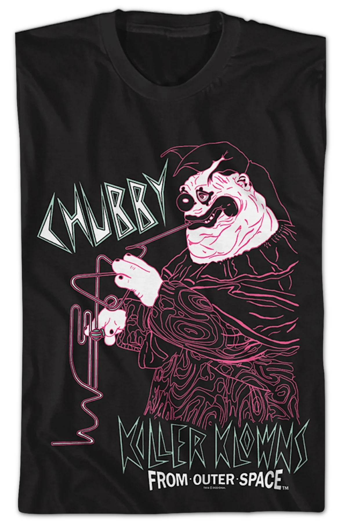Chubby Killer Klowns From Outer Space T-Shirt - Image 2