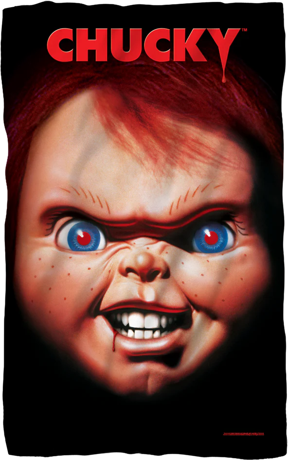 Chucky Child's Play 36 x 58 Fleece Blanket