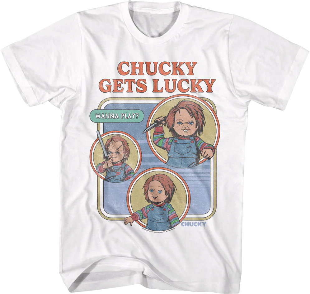 Chucky Gets Lucky Child's Play T-Shirt