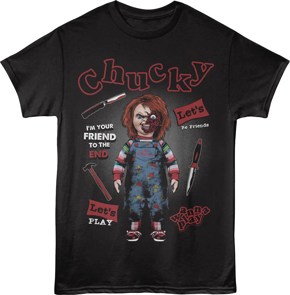 Chucky Let's Play Child's Play T-Shirt