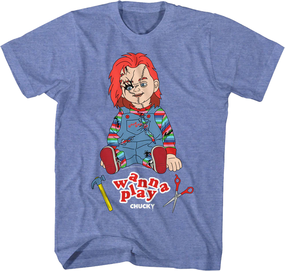 Chucky Wanna Play Child's Play T-Shirt