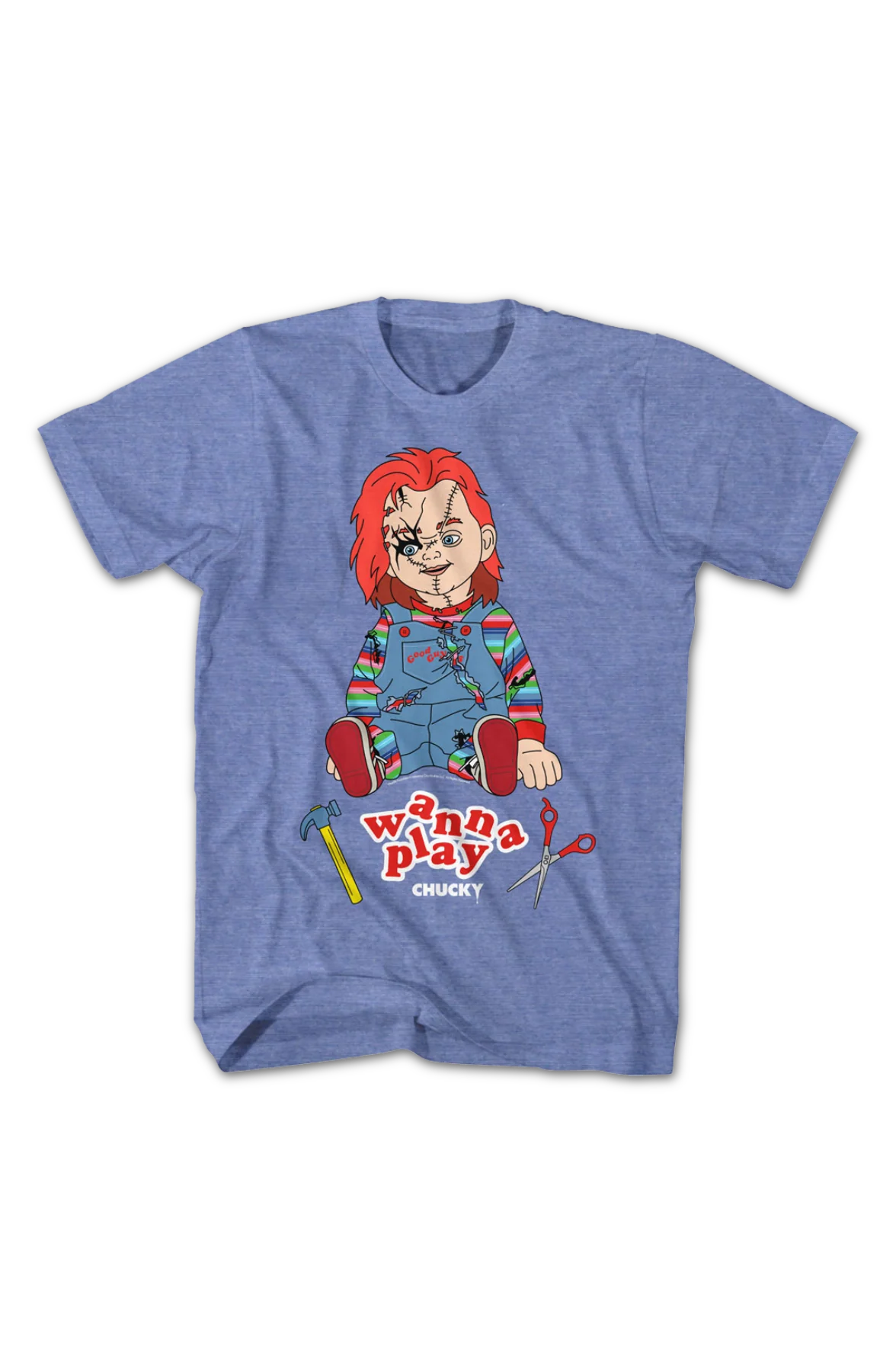 Chucky Wanna Play Child's Play T-Shirt - Image 2