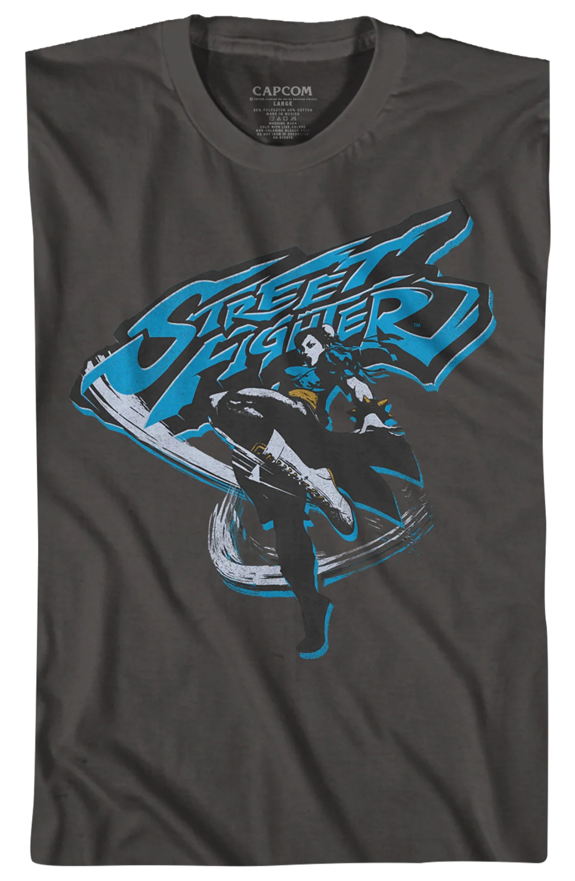 Chun-Li Kick Street Fighter T-Shirt - Image 2