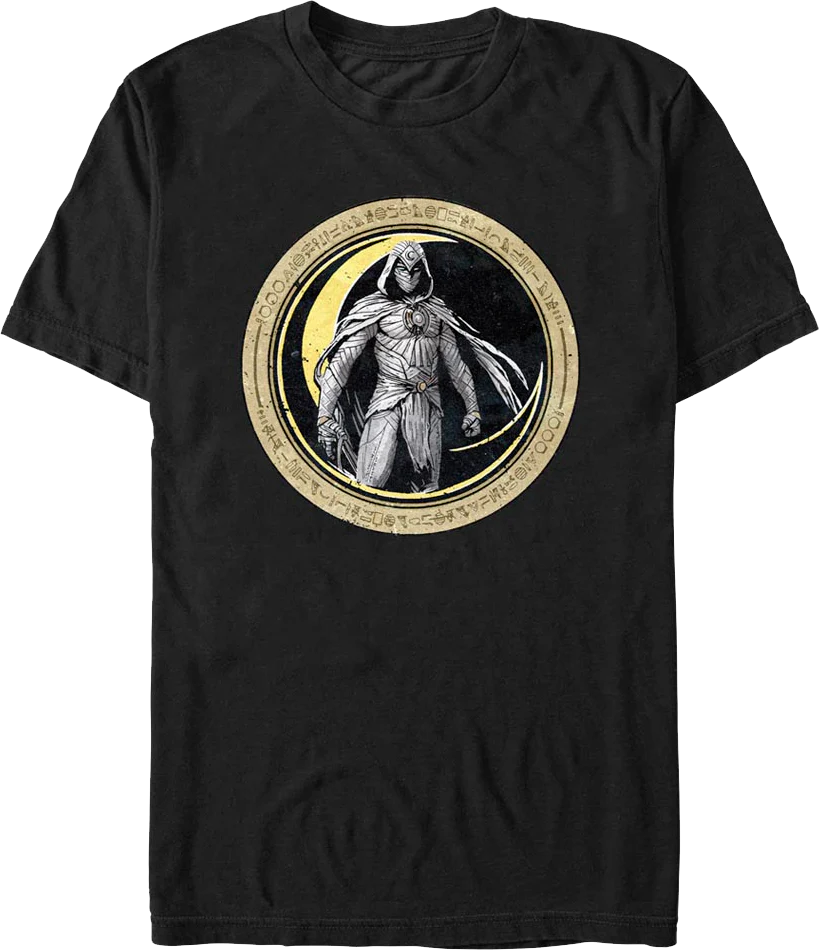 Circle Badge Moon Knight T-Shirt