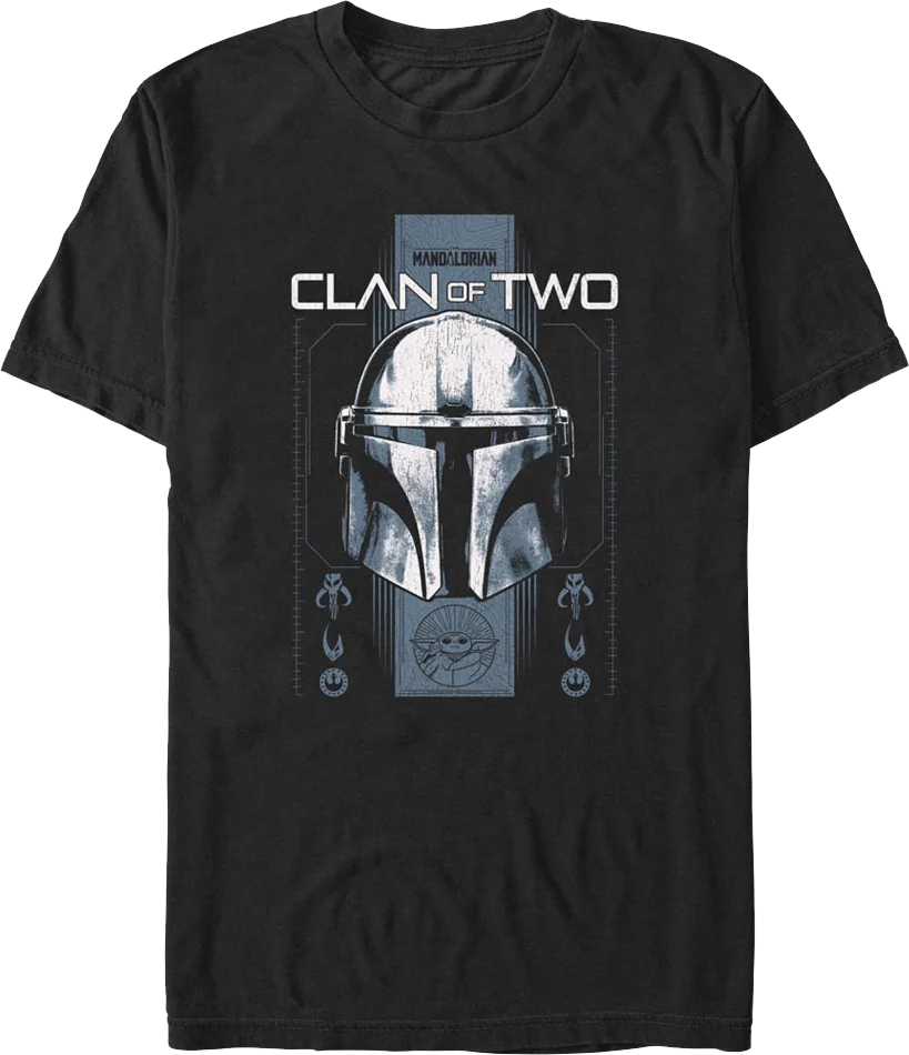 Clan Of Two Mandalorian Star Wars T-Shirt