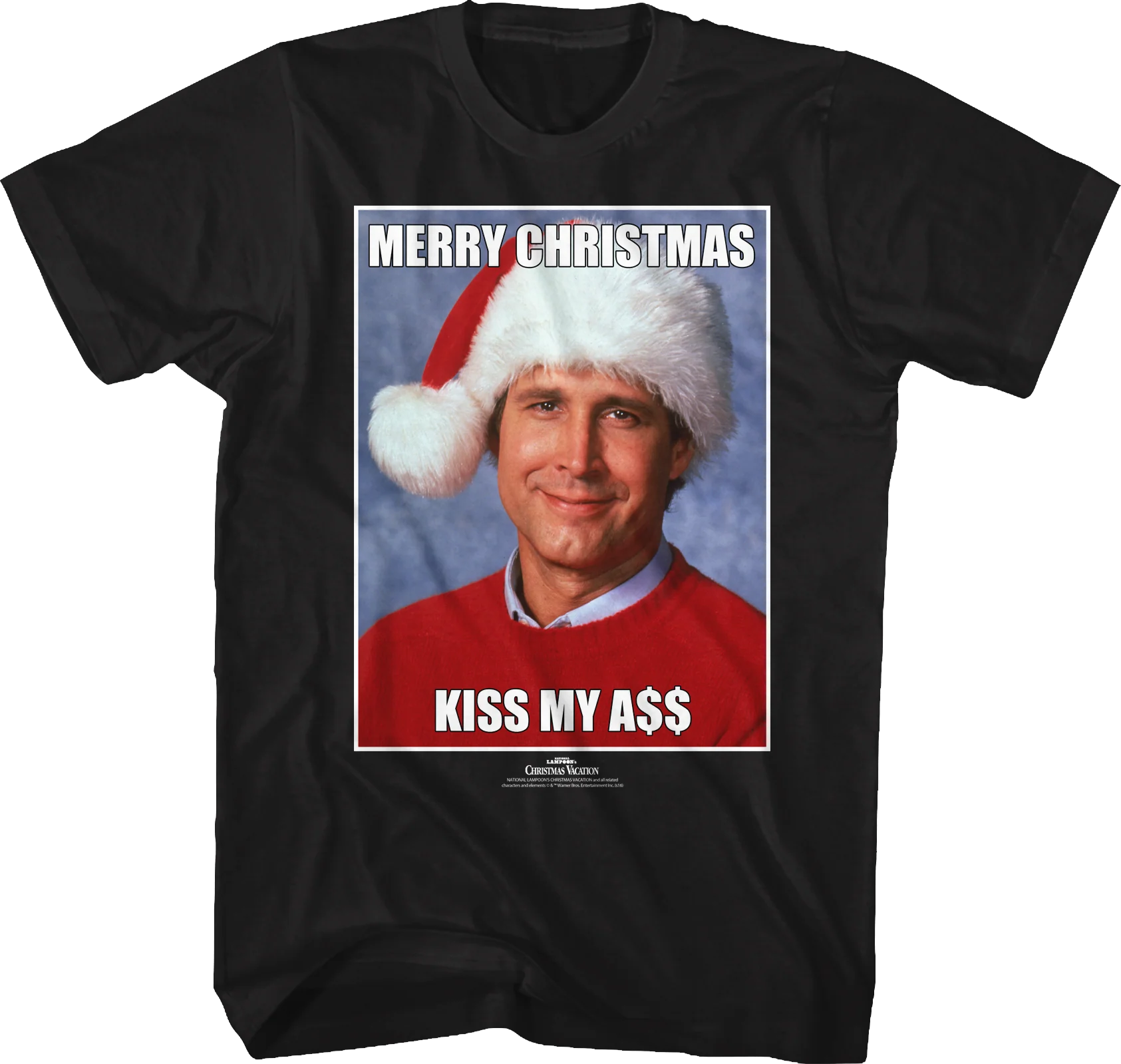 Clark Griswold Kiss My Ass Christmas Vacation T-Shirt