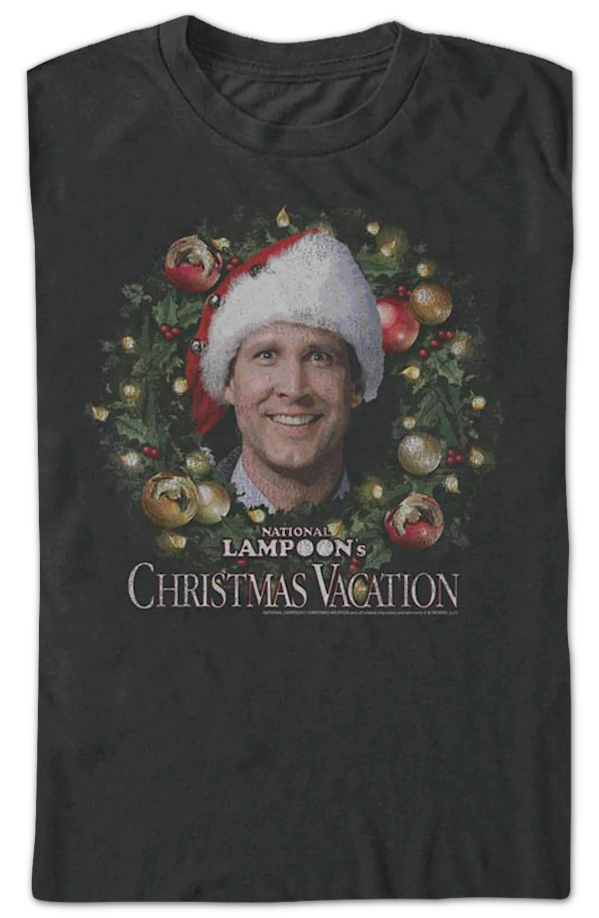 Clark Griswold Wreath Christmas Vacation T-Shirt - Image 2
