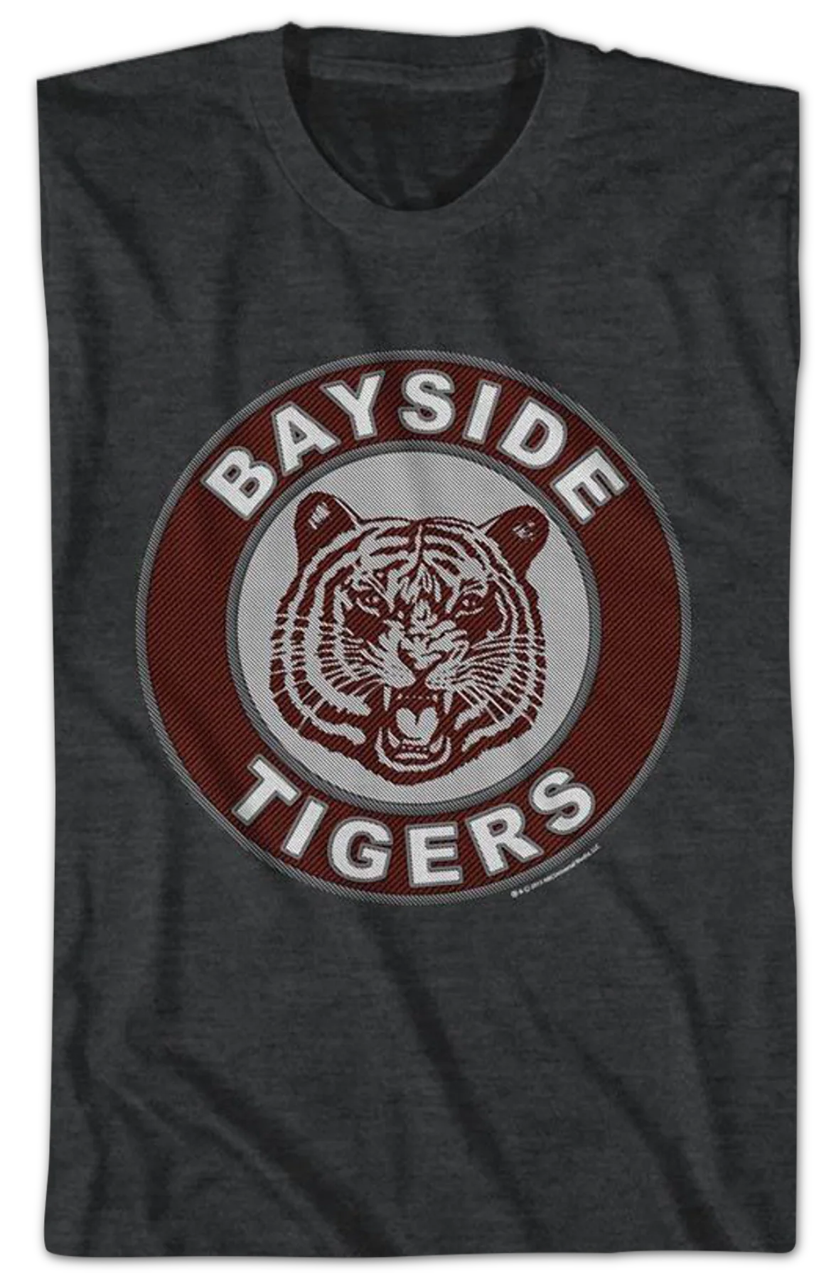 Classic Bayside Tigers Logo Saved By The Bell T-Shirt - Image 2