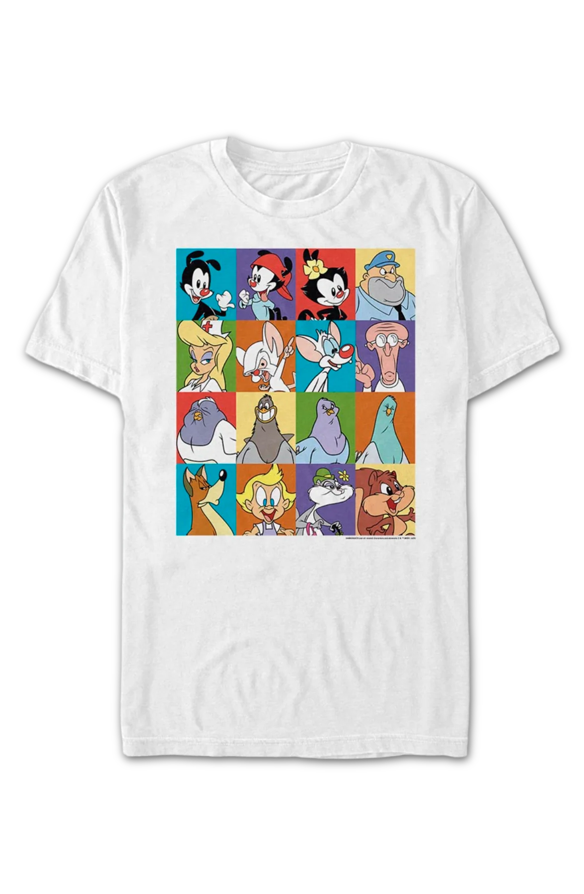 Classic Character Blocks Animaniacs T-Shirt - Image 2