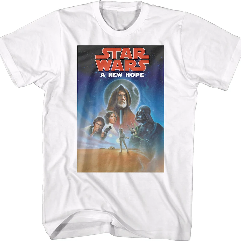 Classic Episode IV A New Hope Star Wars T-Shirt