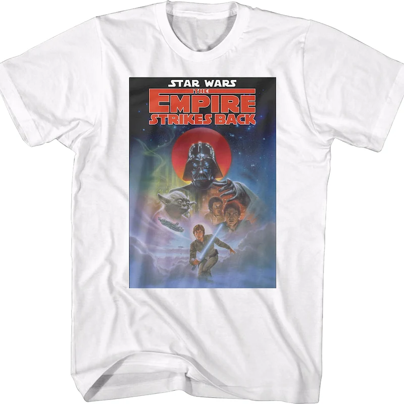 Classic Episode V The Empire Strikes Back Poster Star Wars T-Shirt