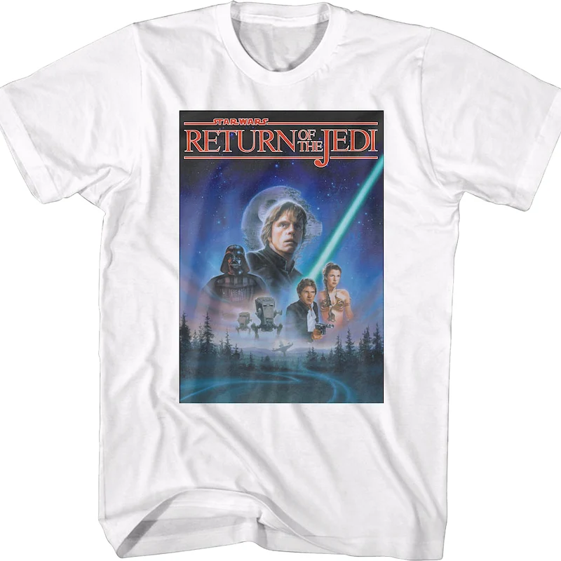 Classic Episode VI Return of the Jedi Poster Star Wars T-Shirt