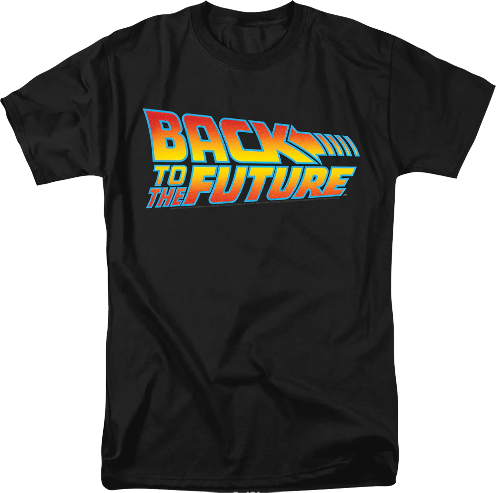 Classic Logo Back To The Future T-Shirt