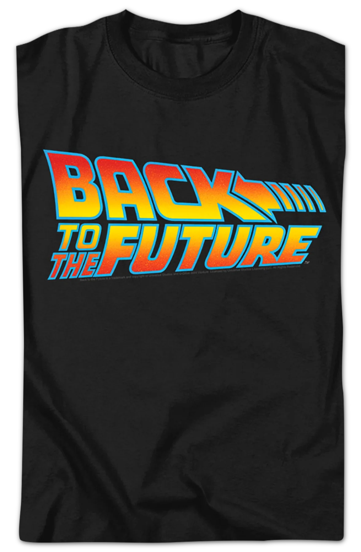 Classic Logo Back To The Future T-Shirt - Image 2