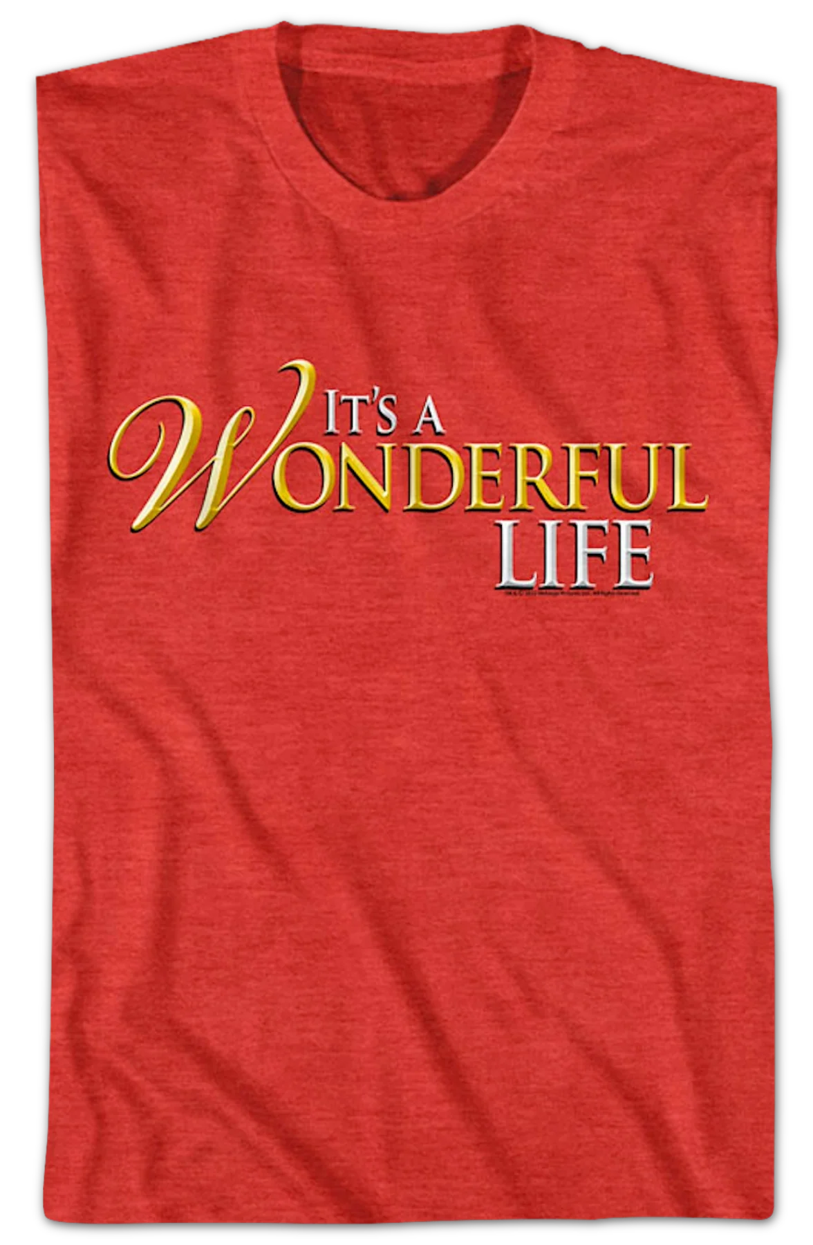 Classic Logo It's A Wonderful Life T-Shirt - Image 2