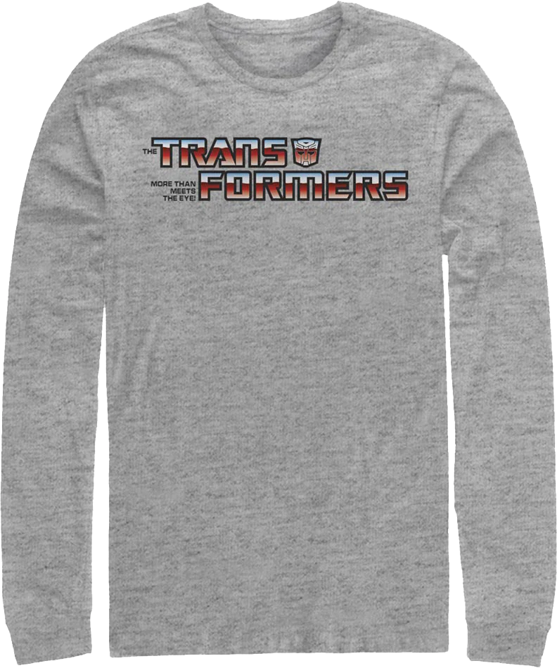 Classic Logo Transformers Long Sleeve Shirt