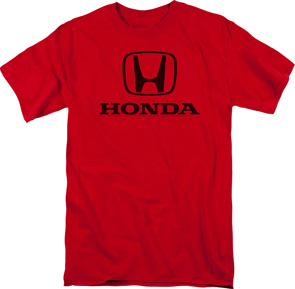 Classic Red Logo Honda T-Shirt