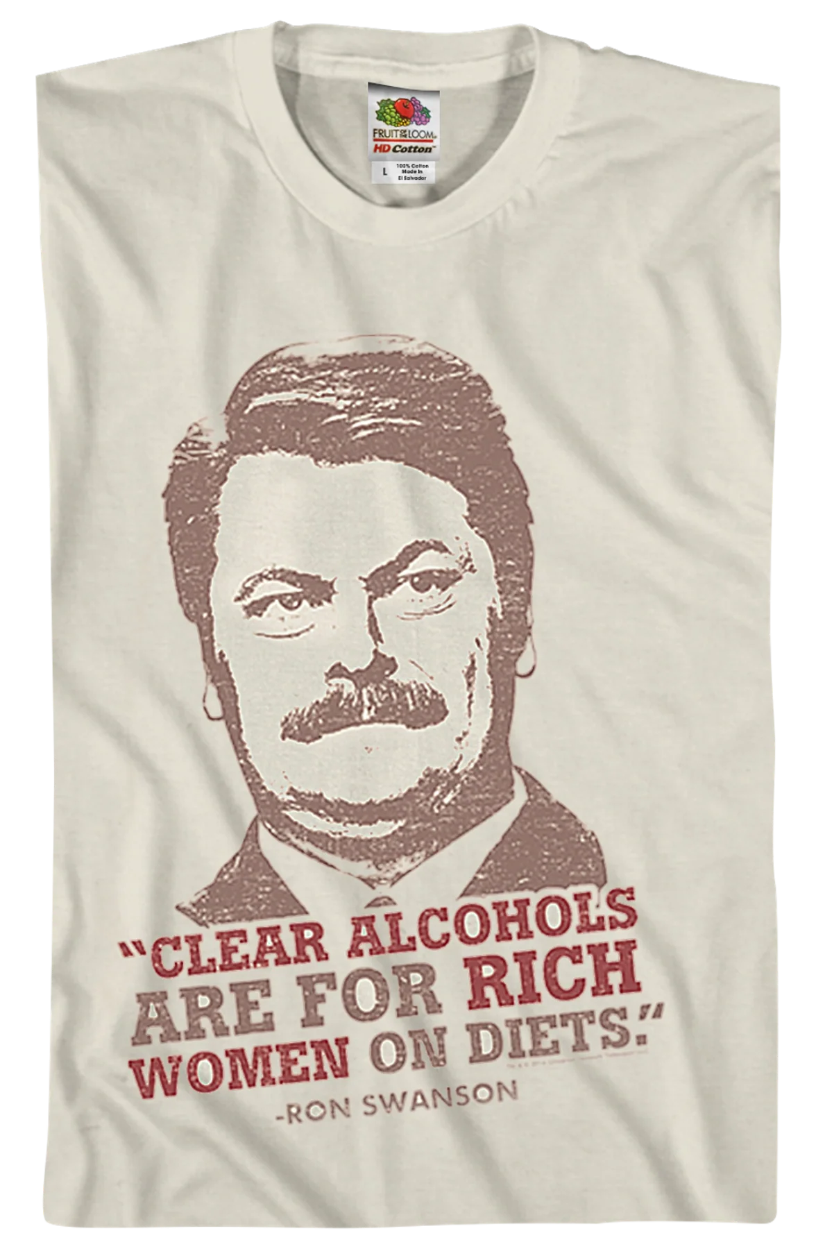 Clear Alcohols Parks and Recreation T-Shirt - Image 2