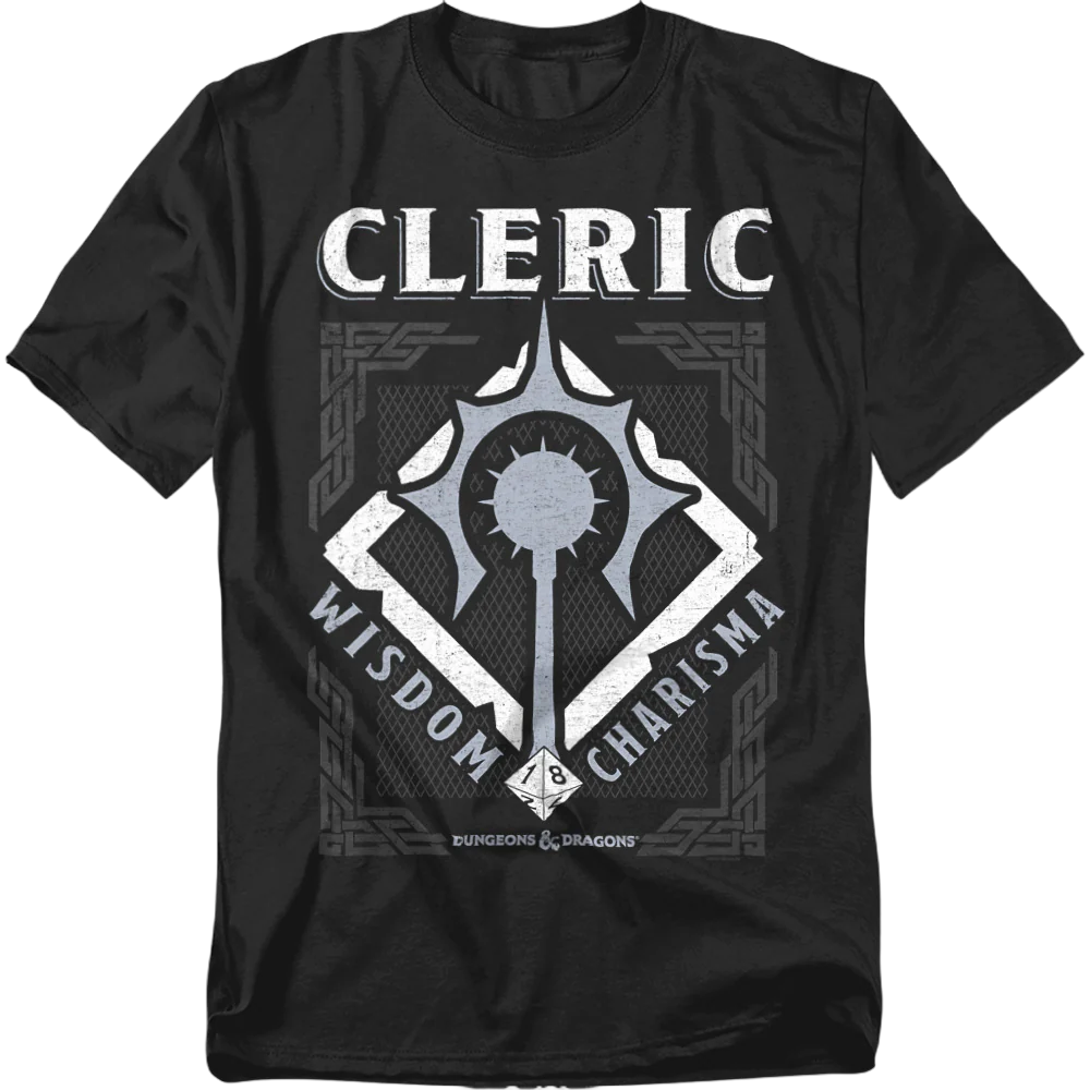 Cleric Logo Dungeons & Dragons T-Shirt