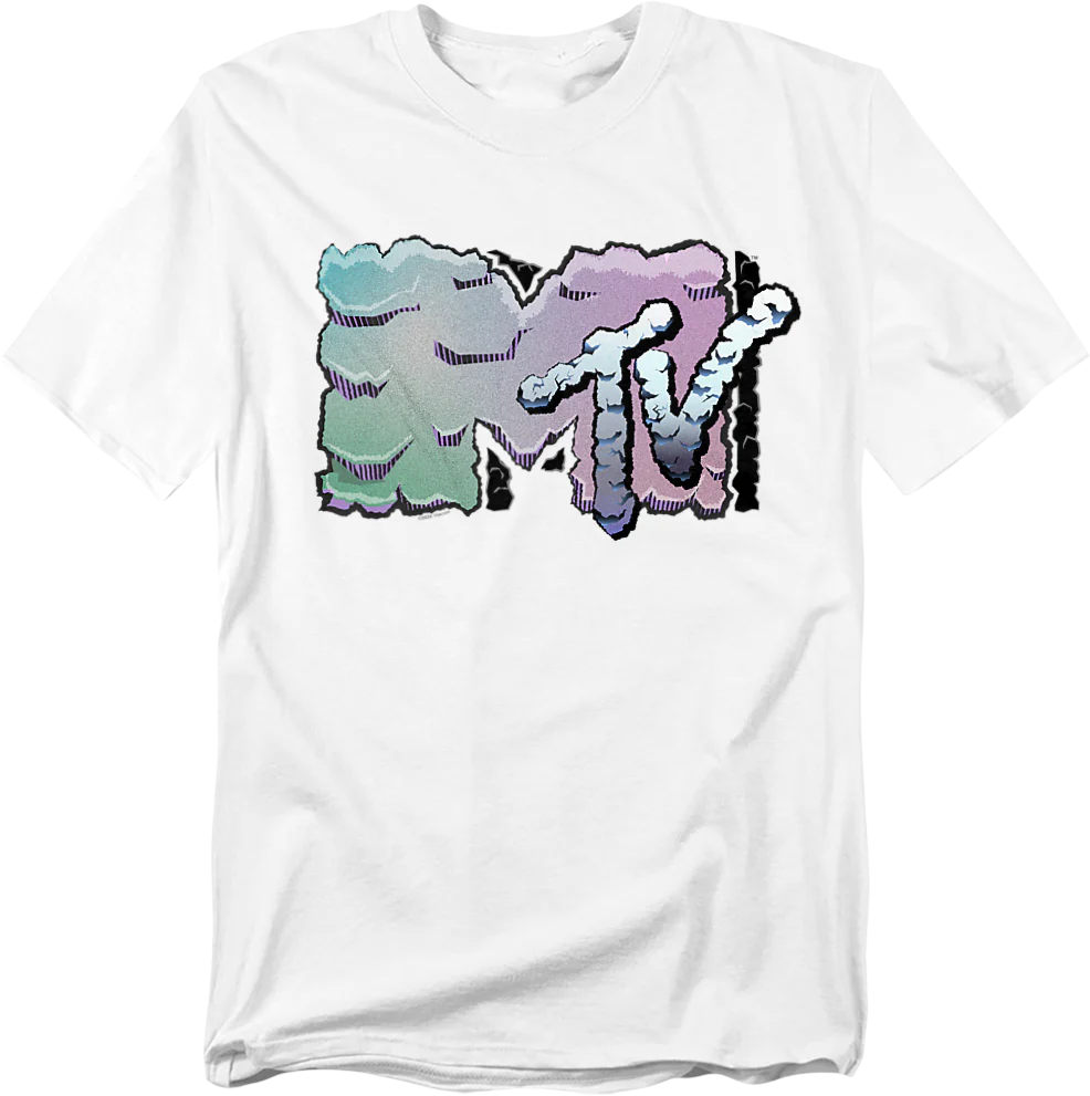 Cloudy Logo MTV T-Shirt