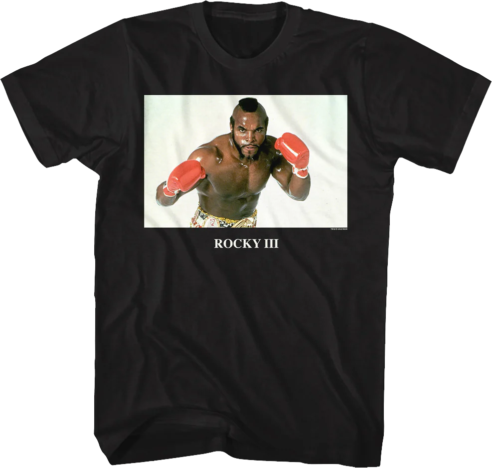 Clubber Lang Boxing Pose Rocky III T-Shirt