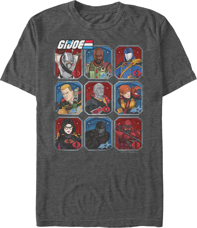 Cobra And Joes Collage GI Joe T-Shirt