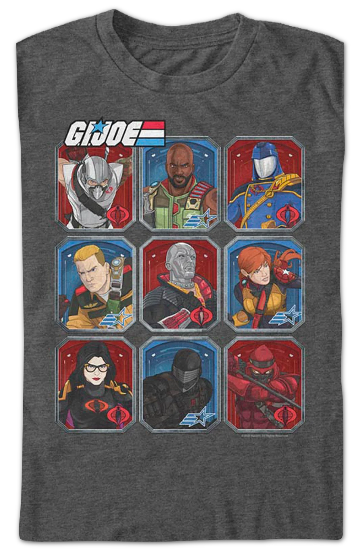 Cobra And Joes Collage GI Joe T-Shirt - Image 2
