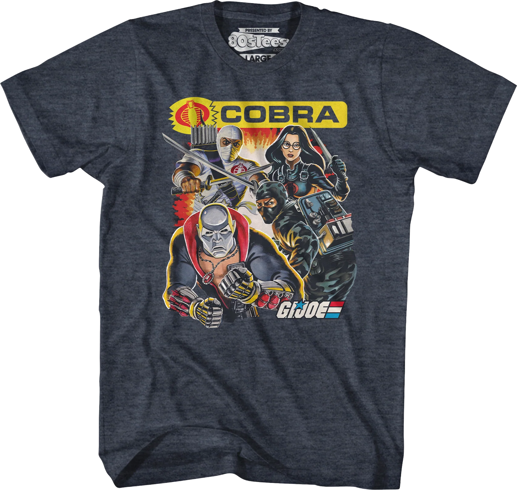 Cobra Collage GI Joe T-Shirt - Image 3