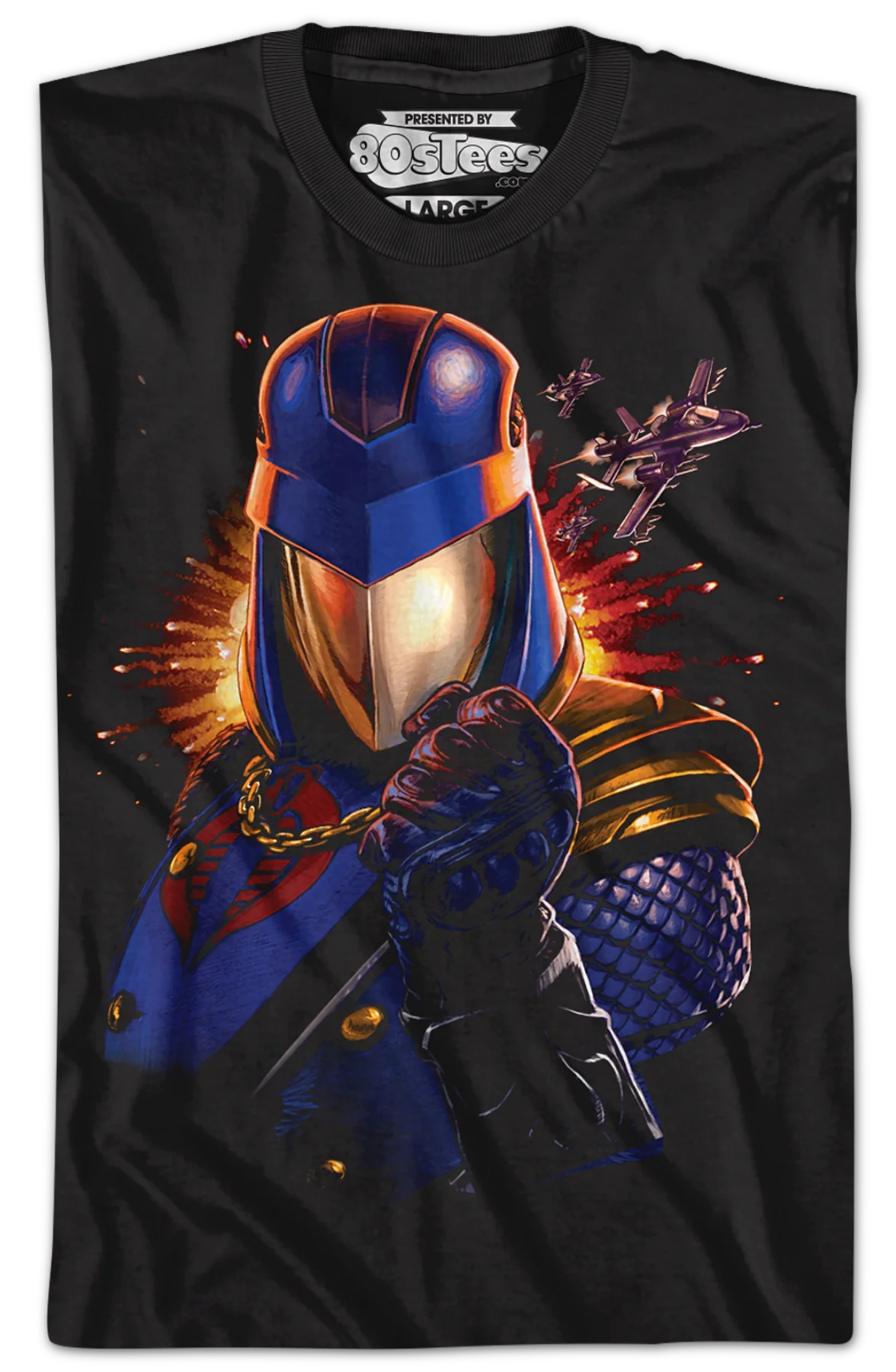 Cobra Commander Classified Attack Mode GI Joe T-Shirt - Image 2