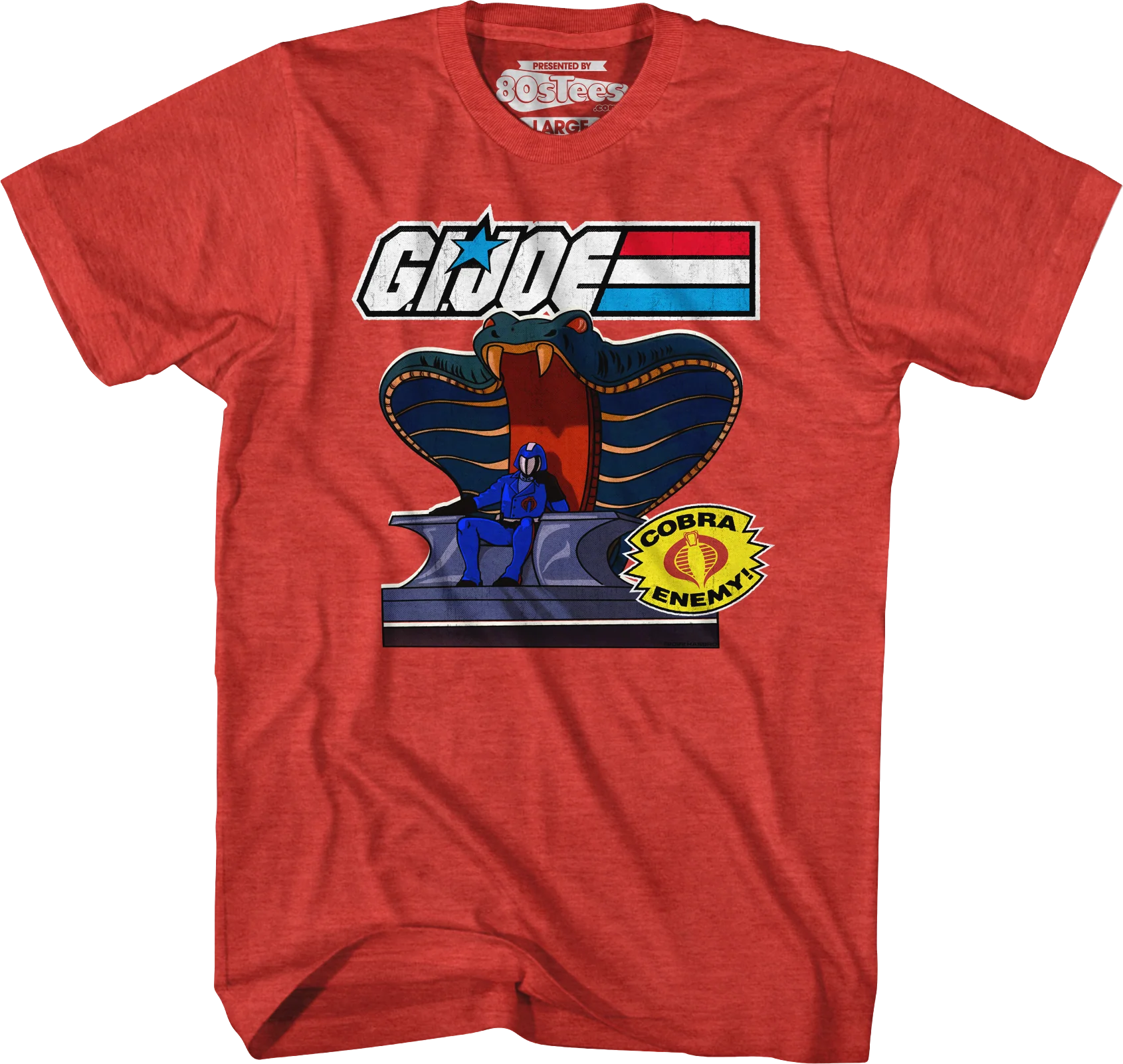 Cobra Commander Throne GI Joe T-Shirt