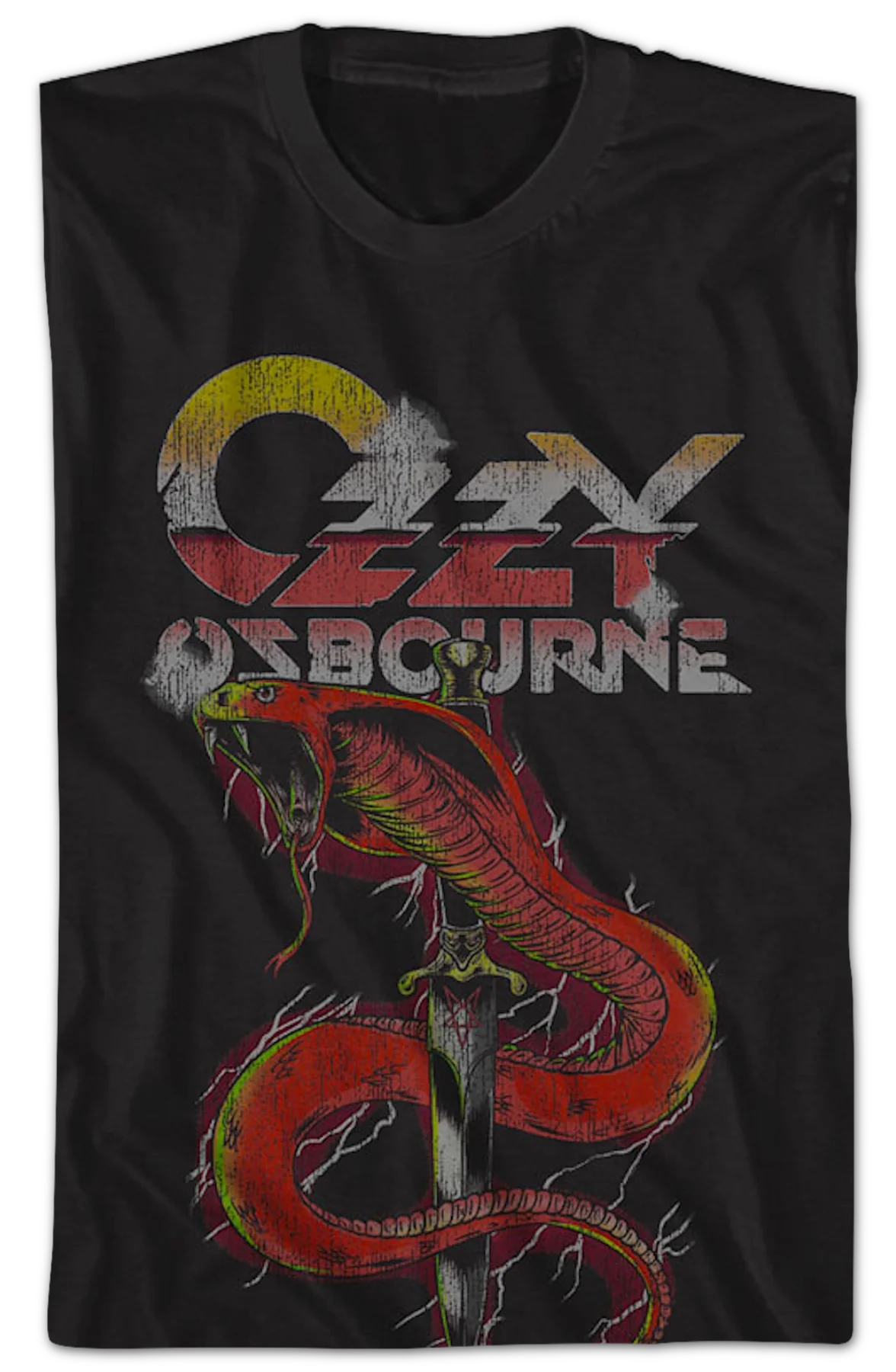 Cobra Dagger Ozzy Osbourne T-Shirt - Image 2