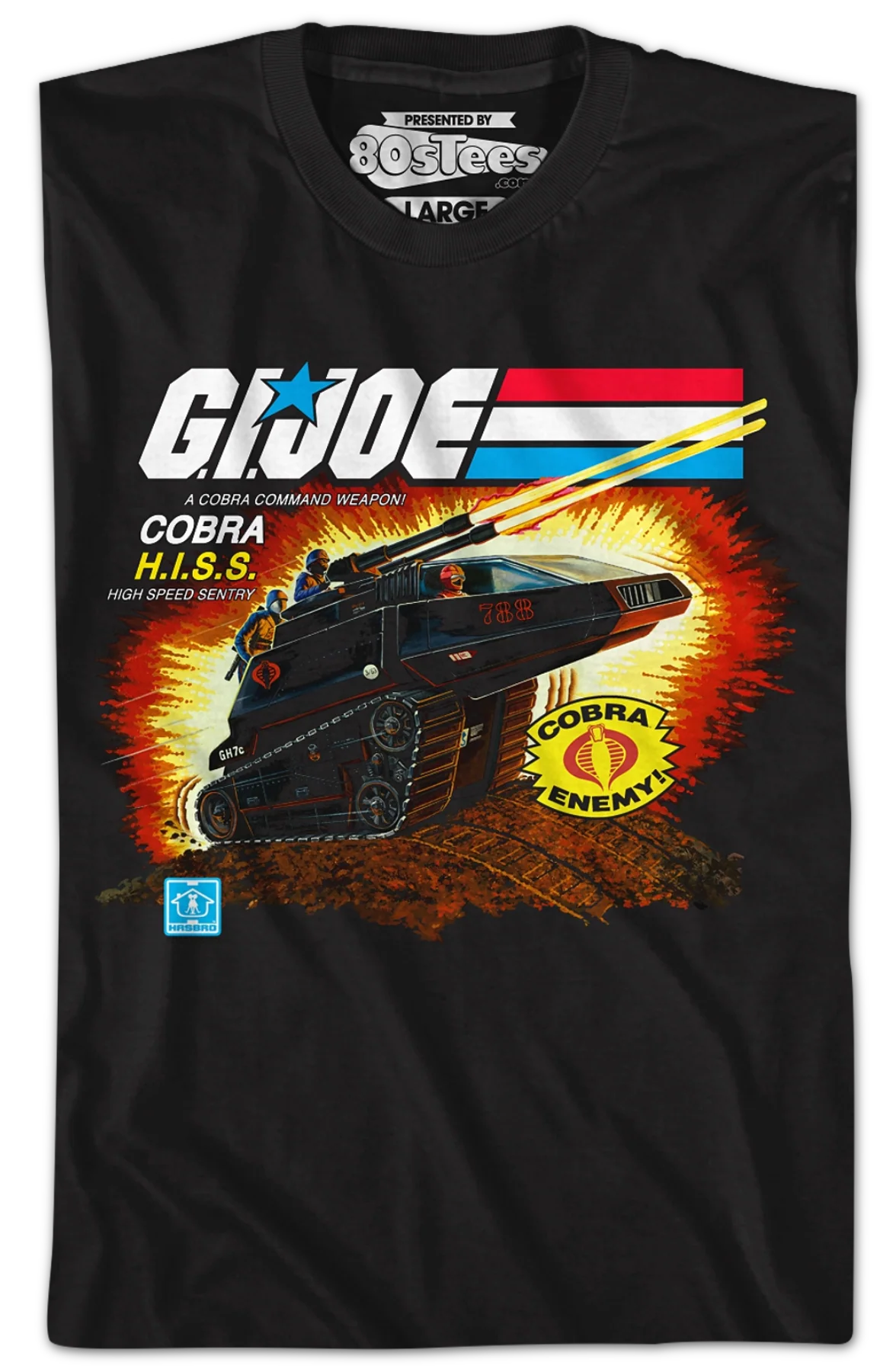 Cobra H.I.S.S. GI Joe T-Shirt - Image 2