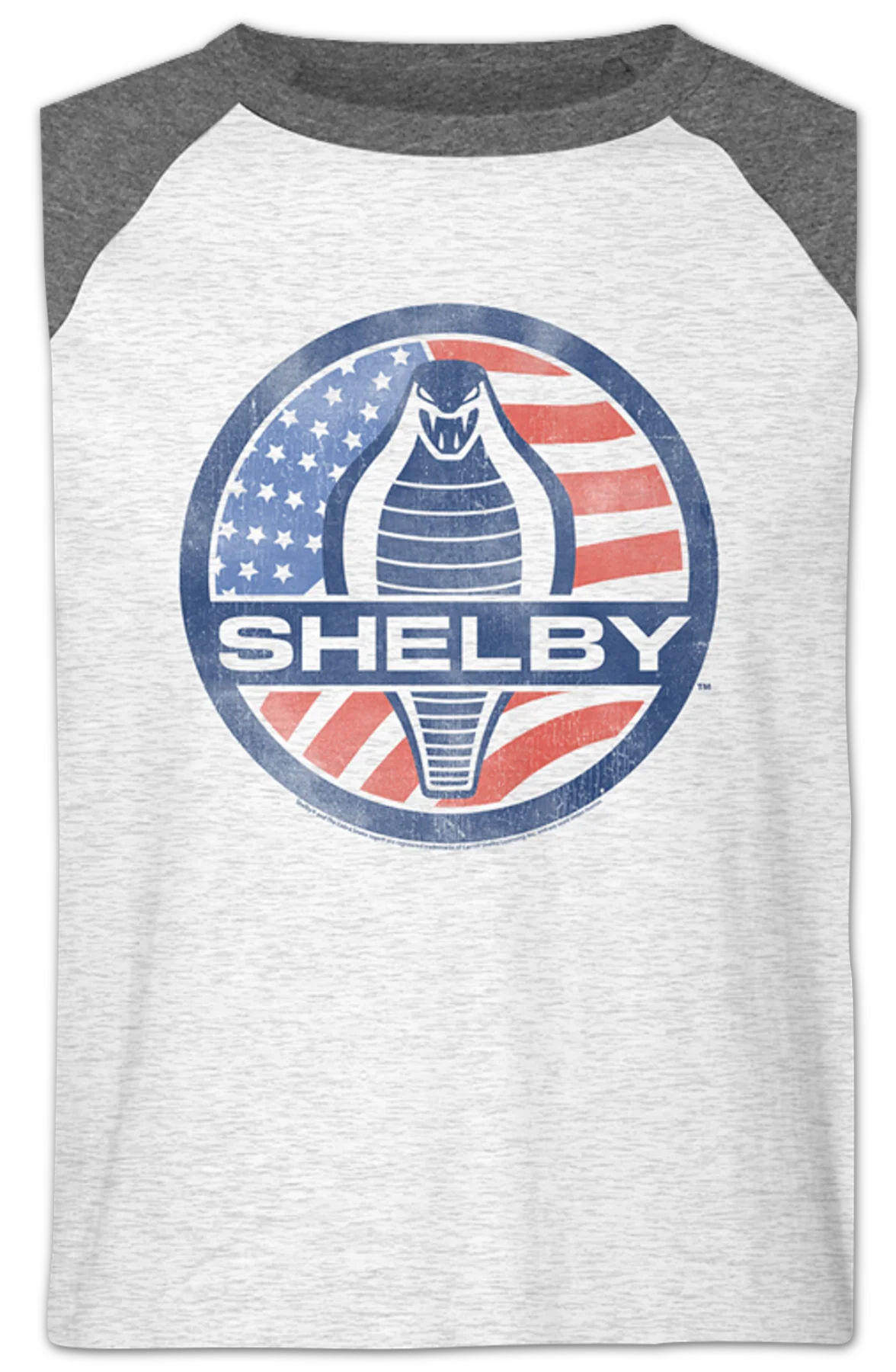Cobra Logo Shelby Raglan Baseball Shirt - Image 2