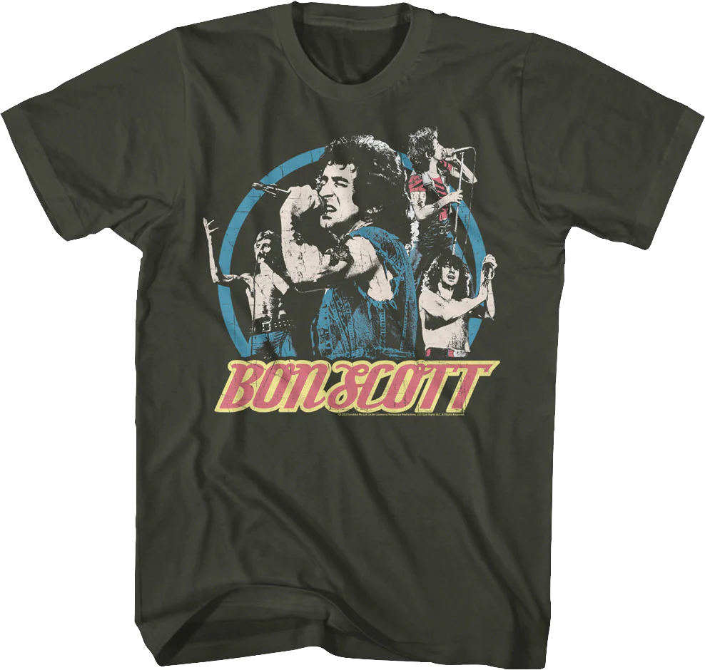 Collage Bon Scott T-Shirt