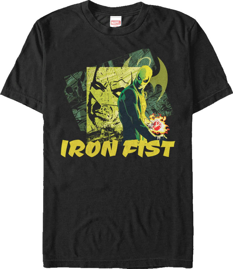 Collage Iron Fist T-Shirt