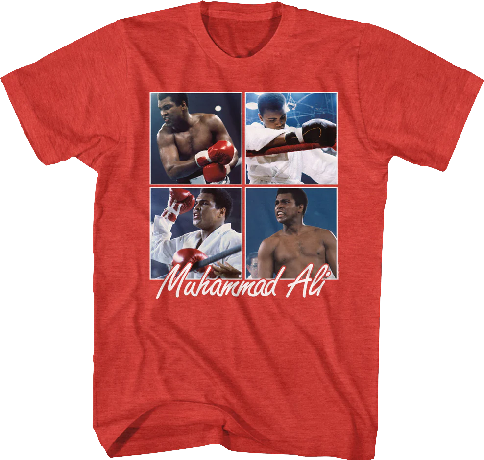 Collage Muhammad Ali T-Shirt