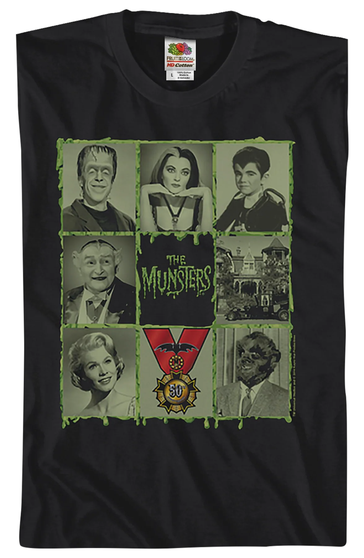 Collage Munsters T-Shirt - Image 2
