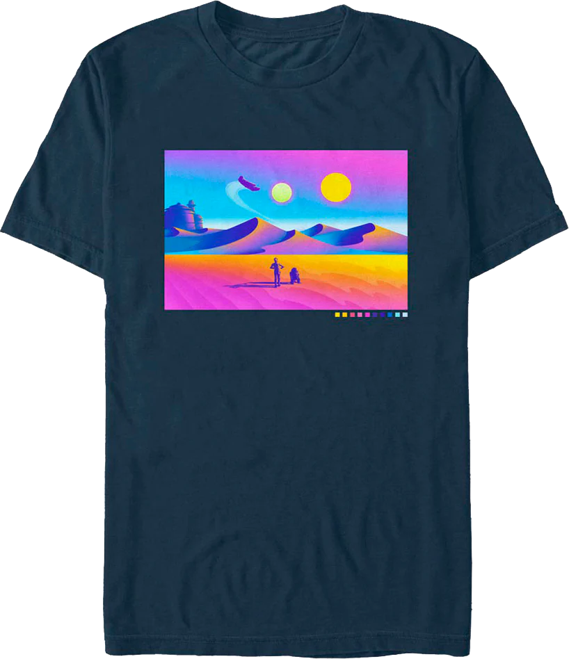 Color Spectrum Journey Star Wars T-Shirt