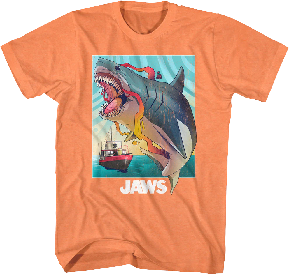 Colorful Attack Jaws T-Shirt