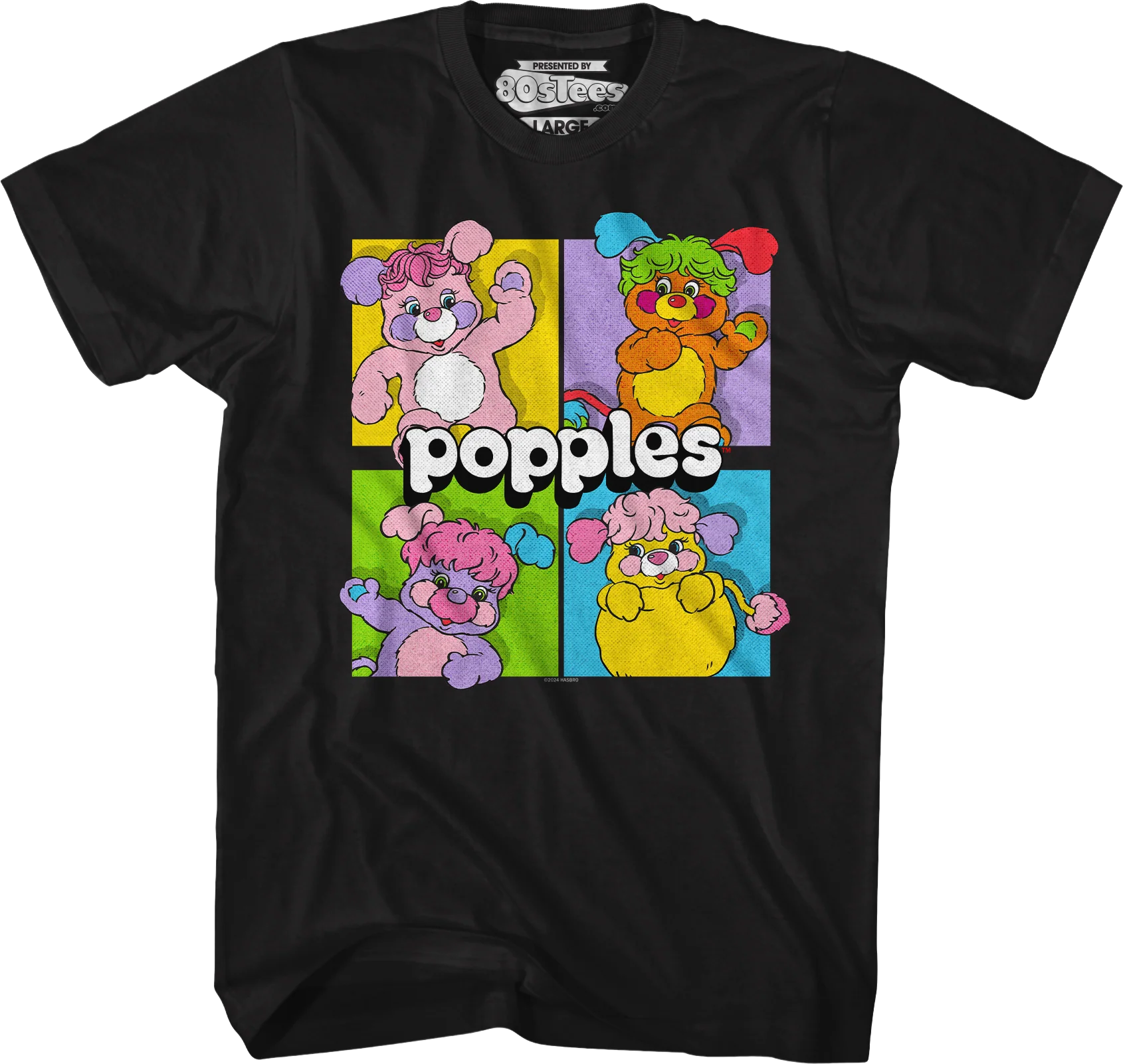 Colorful Blocks Popples T-Shirt