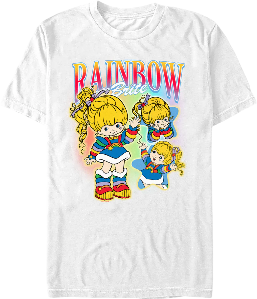 Colorful Collage Rainbow Brite T-Shirt