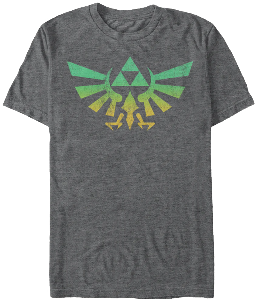 Colorful Tri-Force Legend of Zelda T-Shirt
