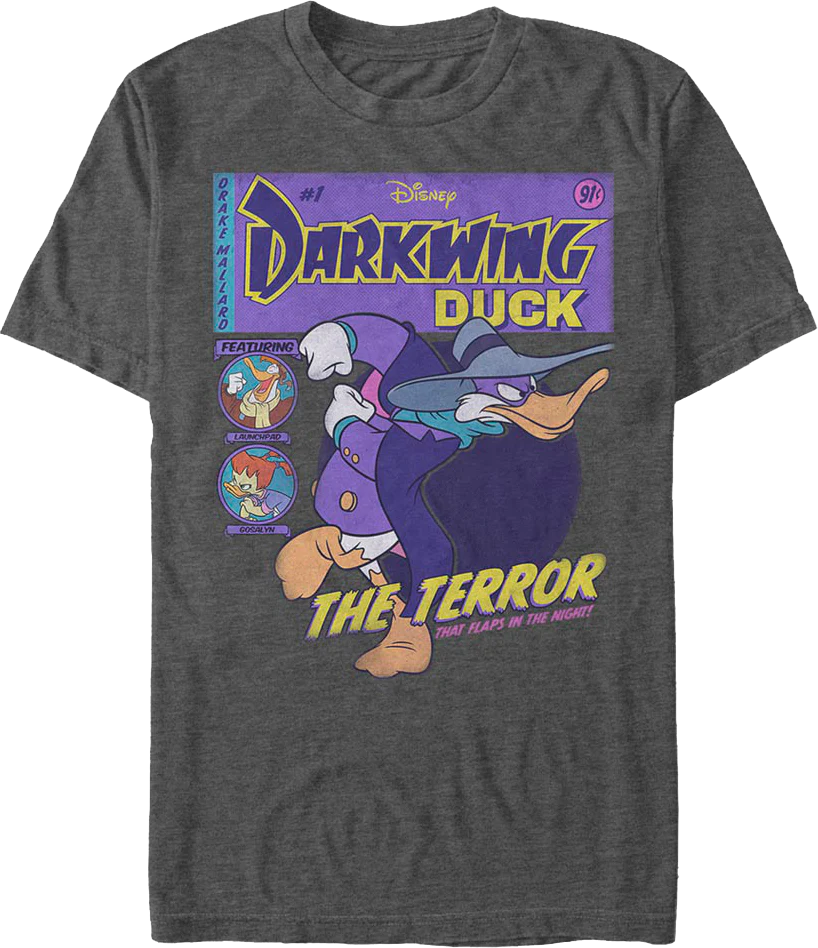 Comic Book Cover Darkwing Duck T-Shirt