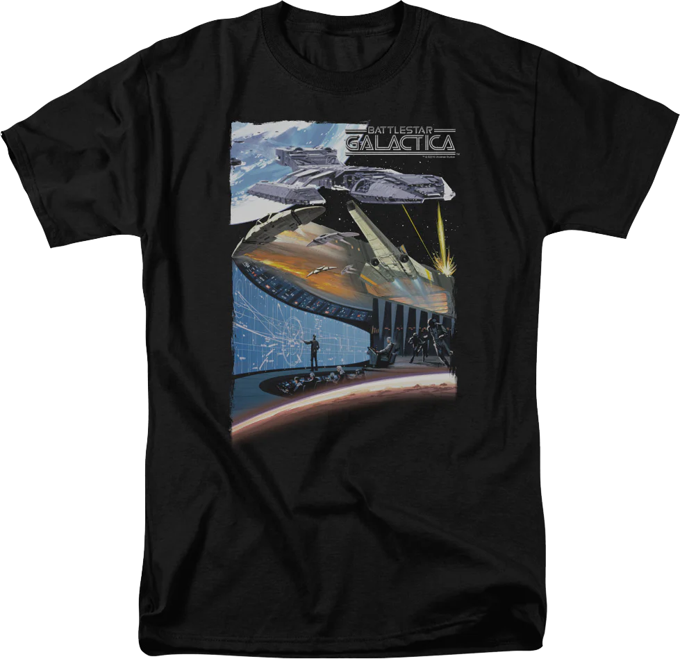 Concept Art Battlestar Galactica T-Shirt