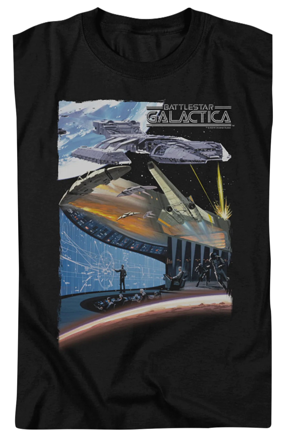Concept Art Battlestar Galactica T-Shirt - Image 2