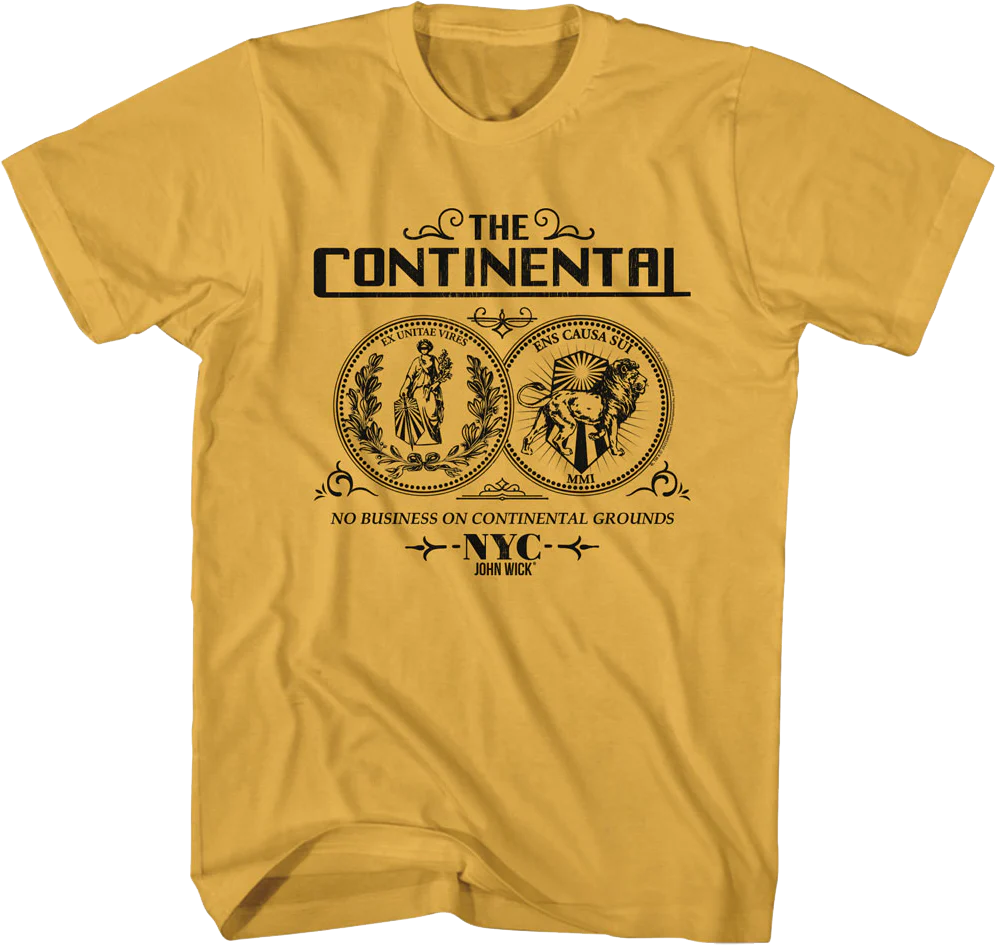 Continental Coin John Wick T-Shirt